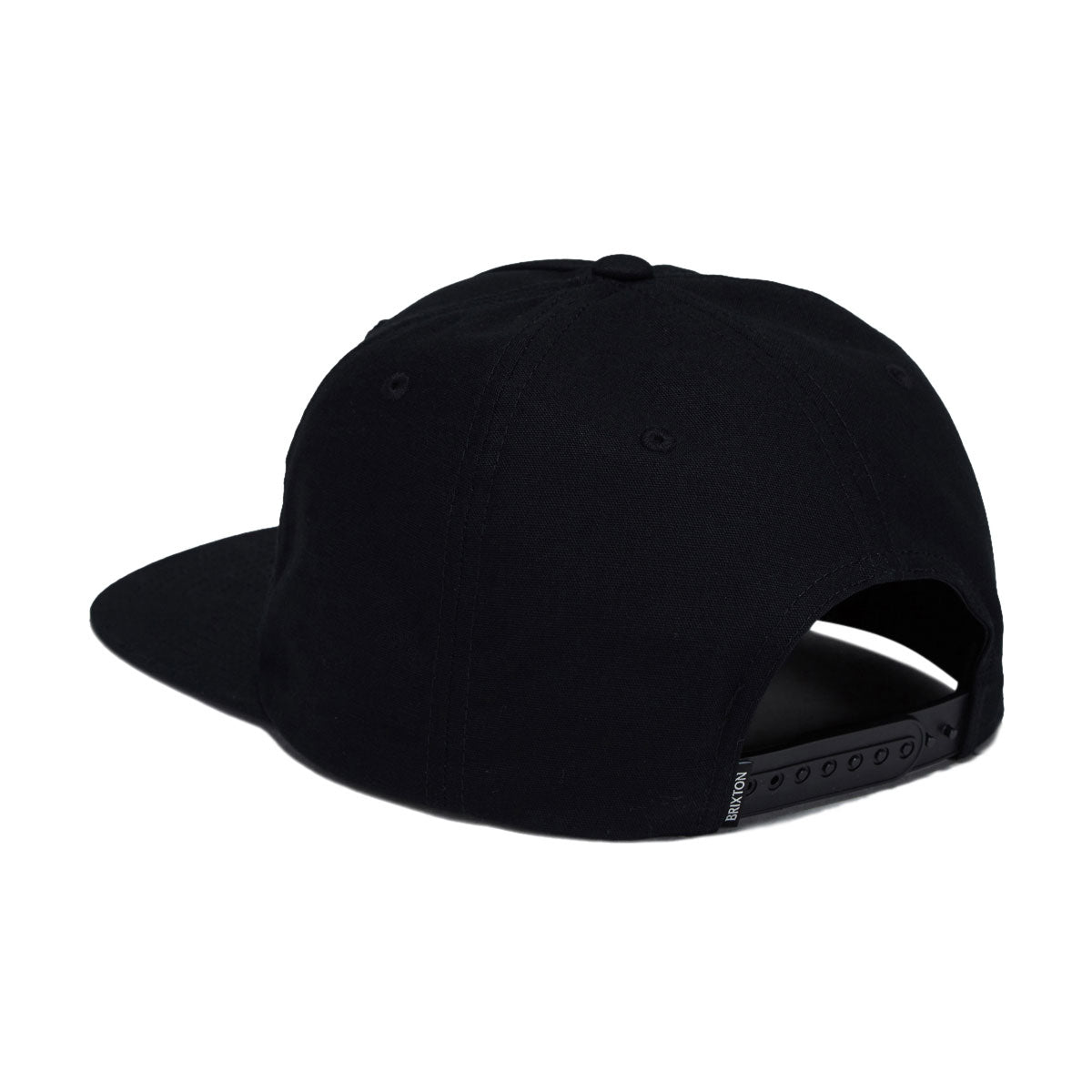 Brixton Team Snapback Hat - Black image 2