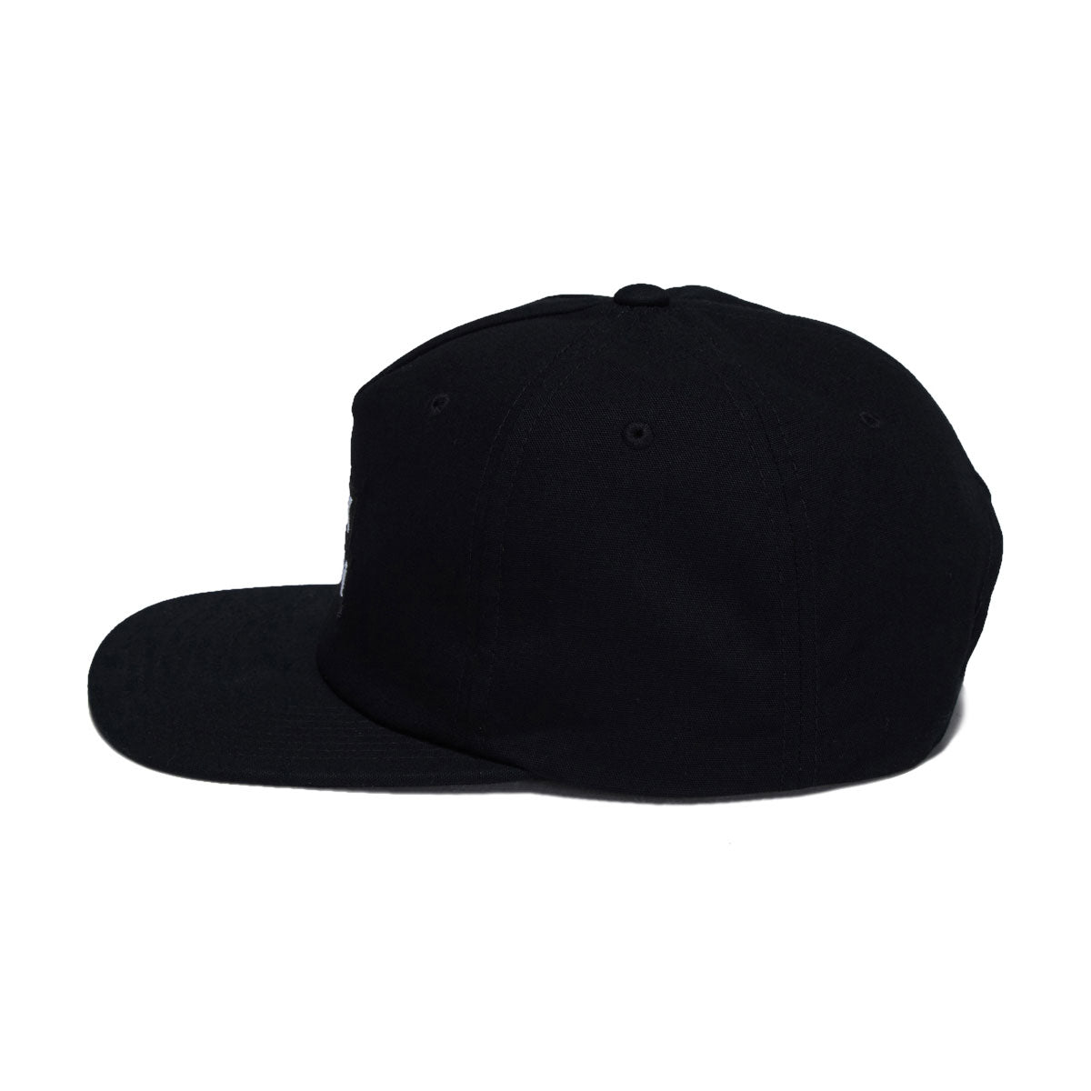 Brixton Team Snapback Hat - Black image 3