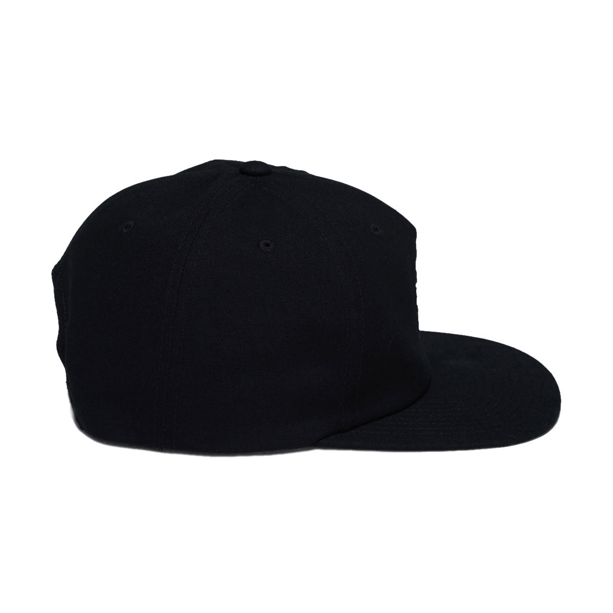 Brixton Team Snapback Hat - Black image 4