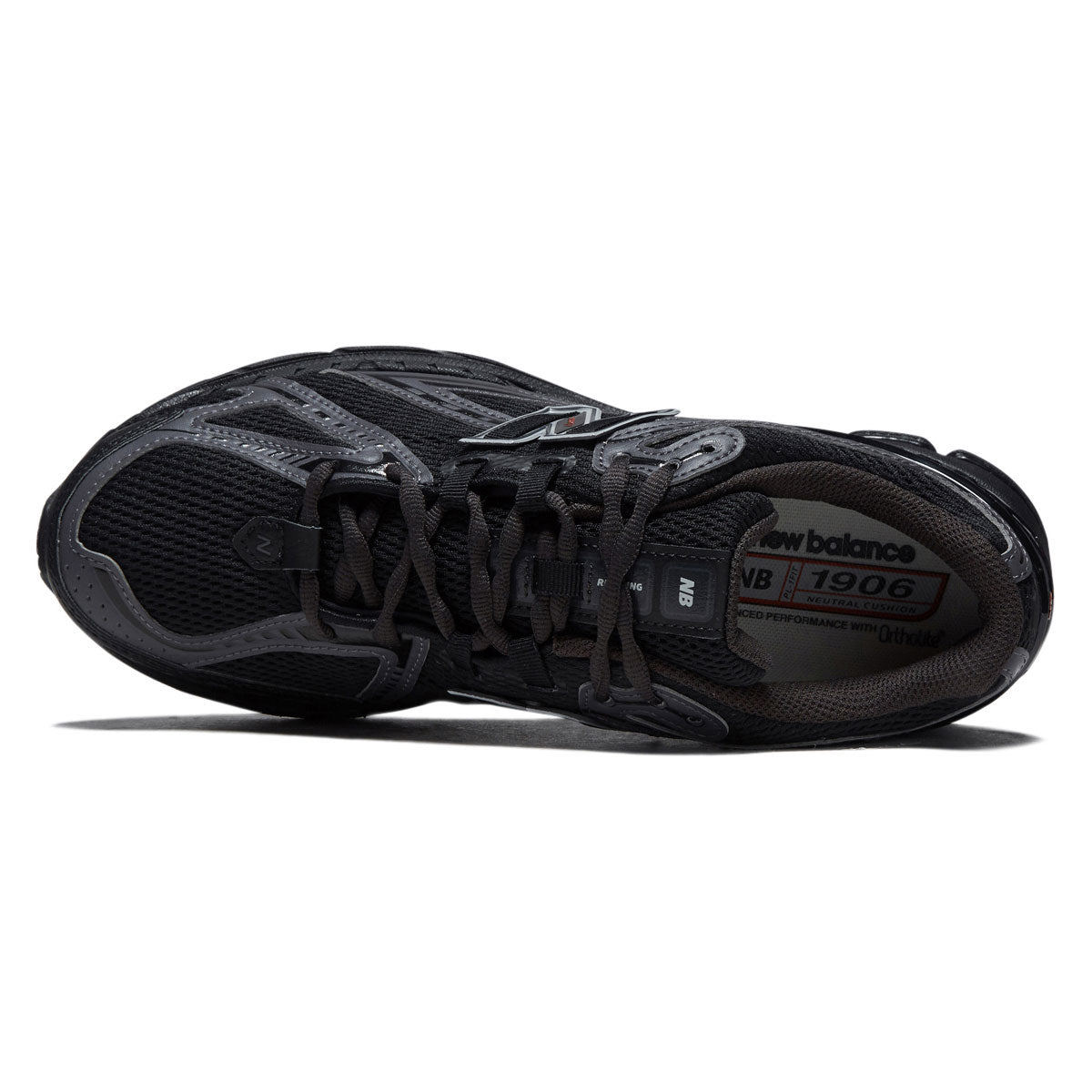 New Balance 1906R Shoes - Black/Hot Tomato image 3