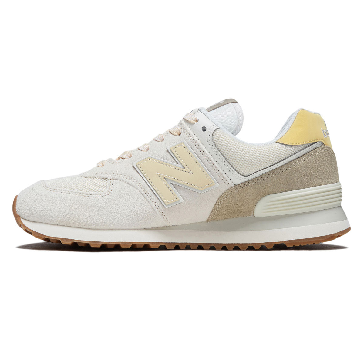 New Balance 574 Shoes - Sea Salt/Linen/Linen image 2