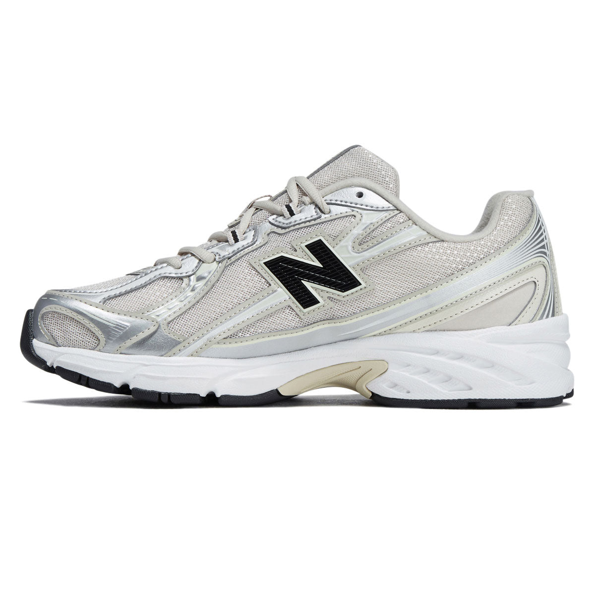 New Balance 740 Shoes - Timberwolf/Black image 2