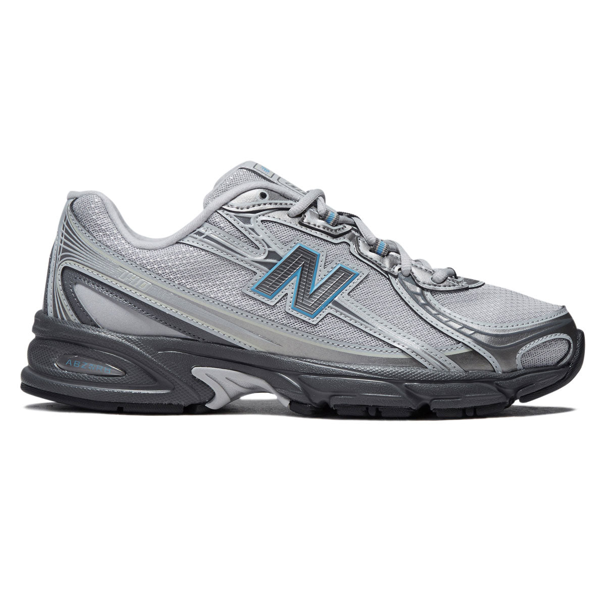New Balance 740 Shoes - Raincloud/Fan Blue image 1