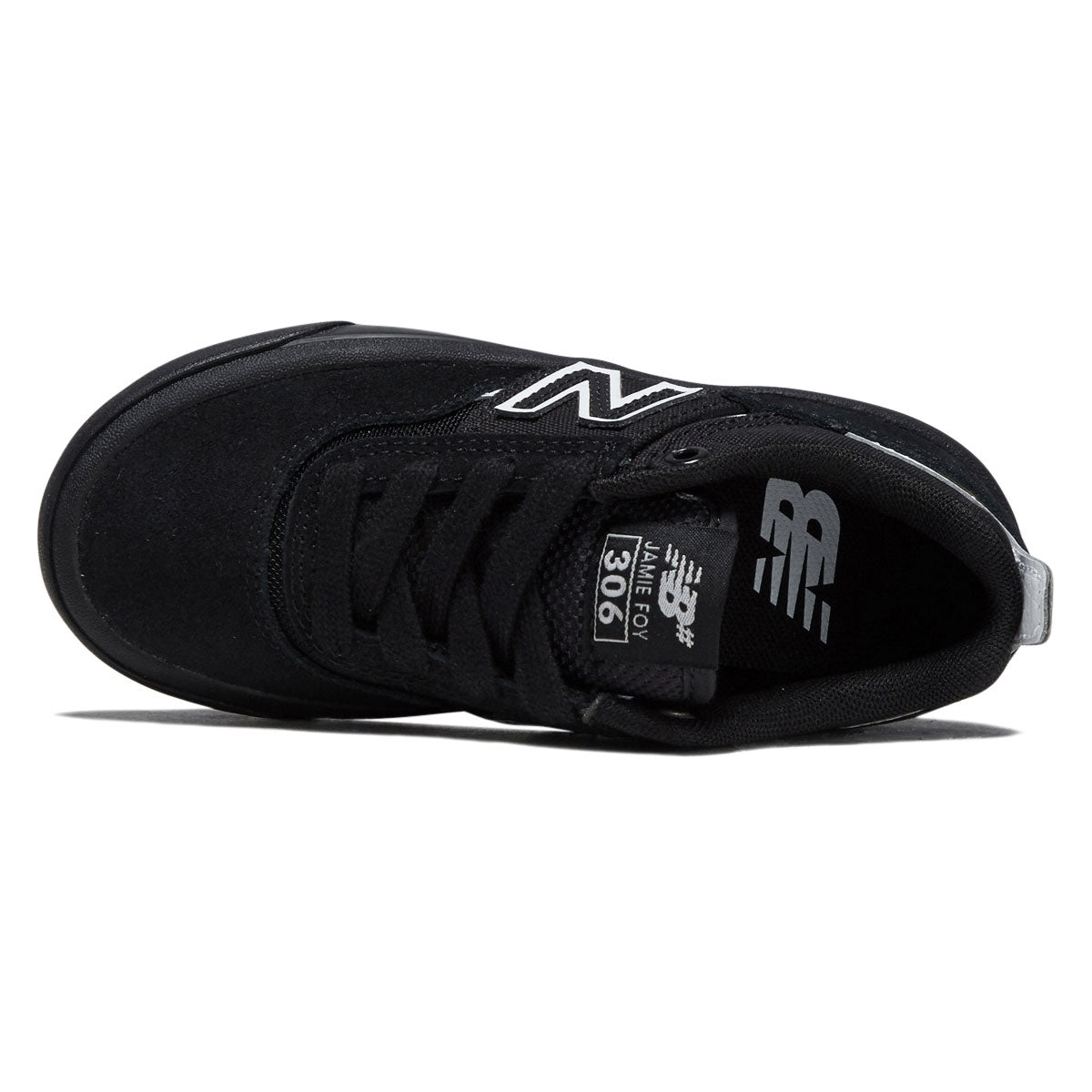 New Balance Youth 306 Foy Shoes - Black/White image 3