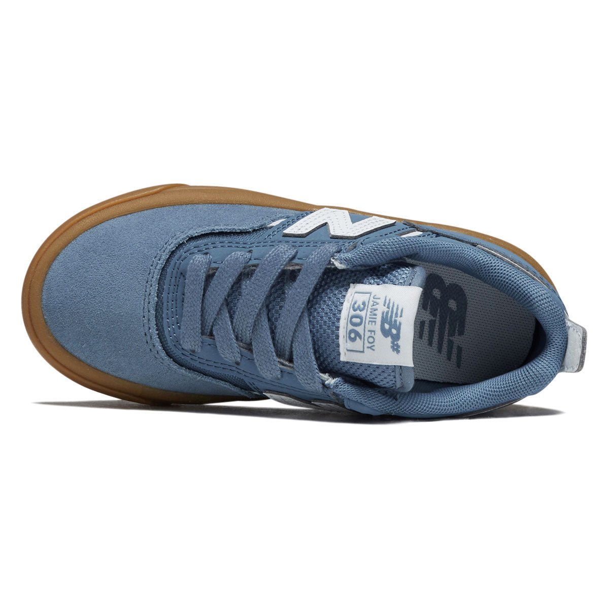 New Balance Youth 306 Foy Shoes - Carolina Blue/Gum image 3