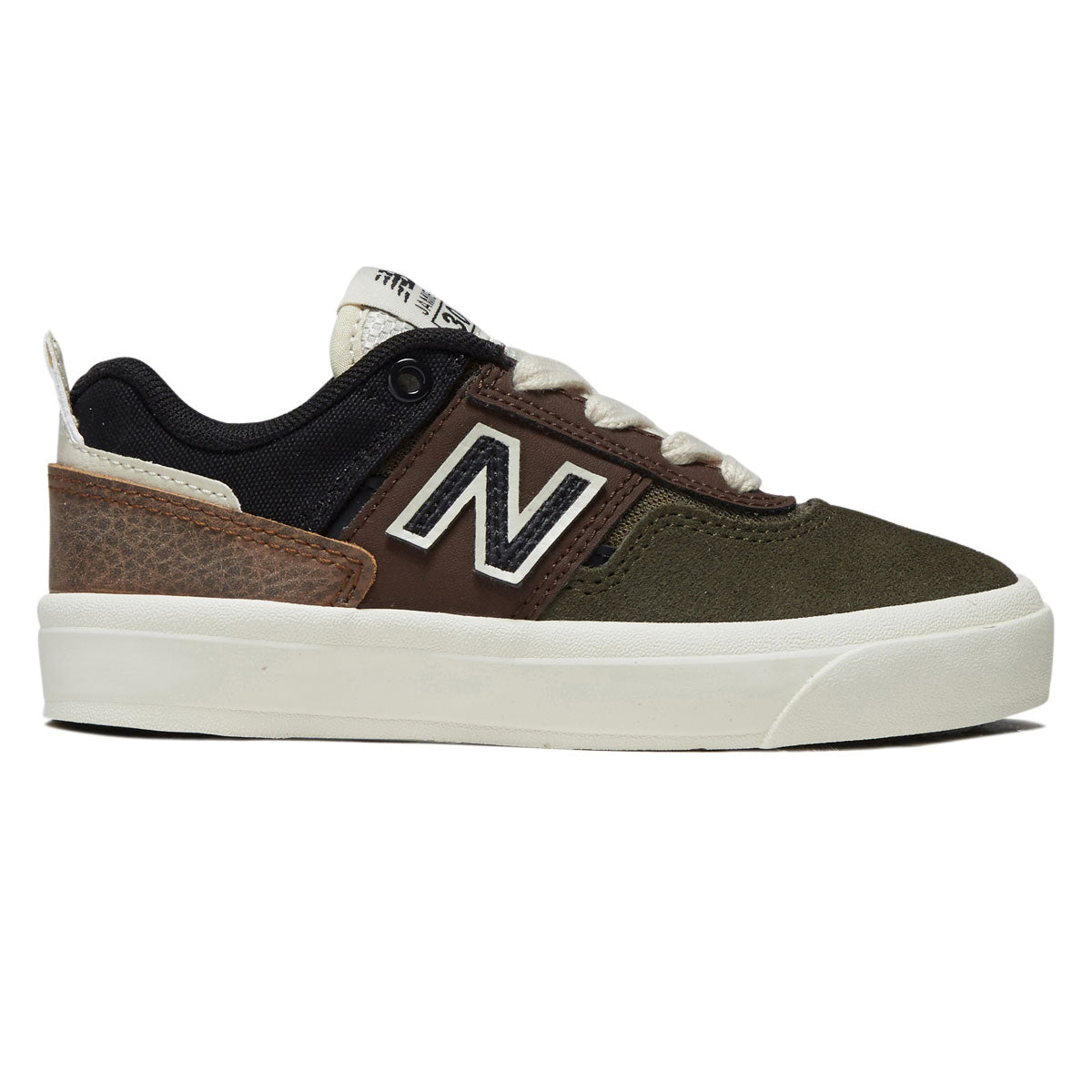 New Balance Youth 306 Foy Shoes - Dark Moss/Brown/Olive image 1