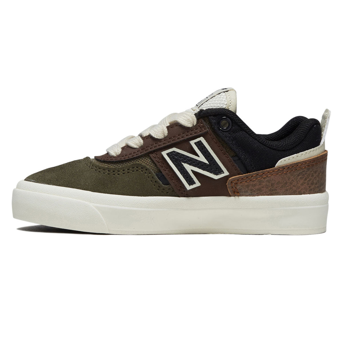 New Balance Youth 306 Foy Shoes - Dark Moss/Brown/Olive image 2