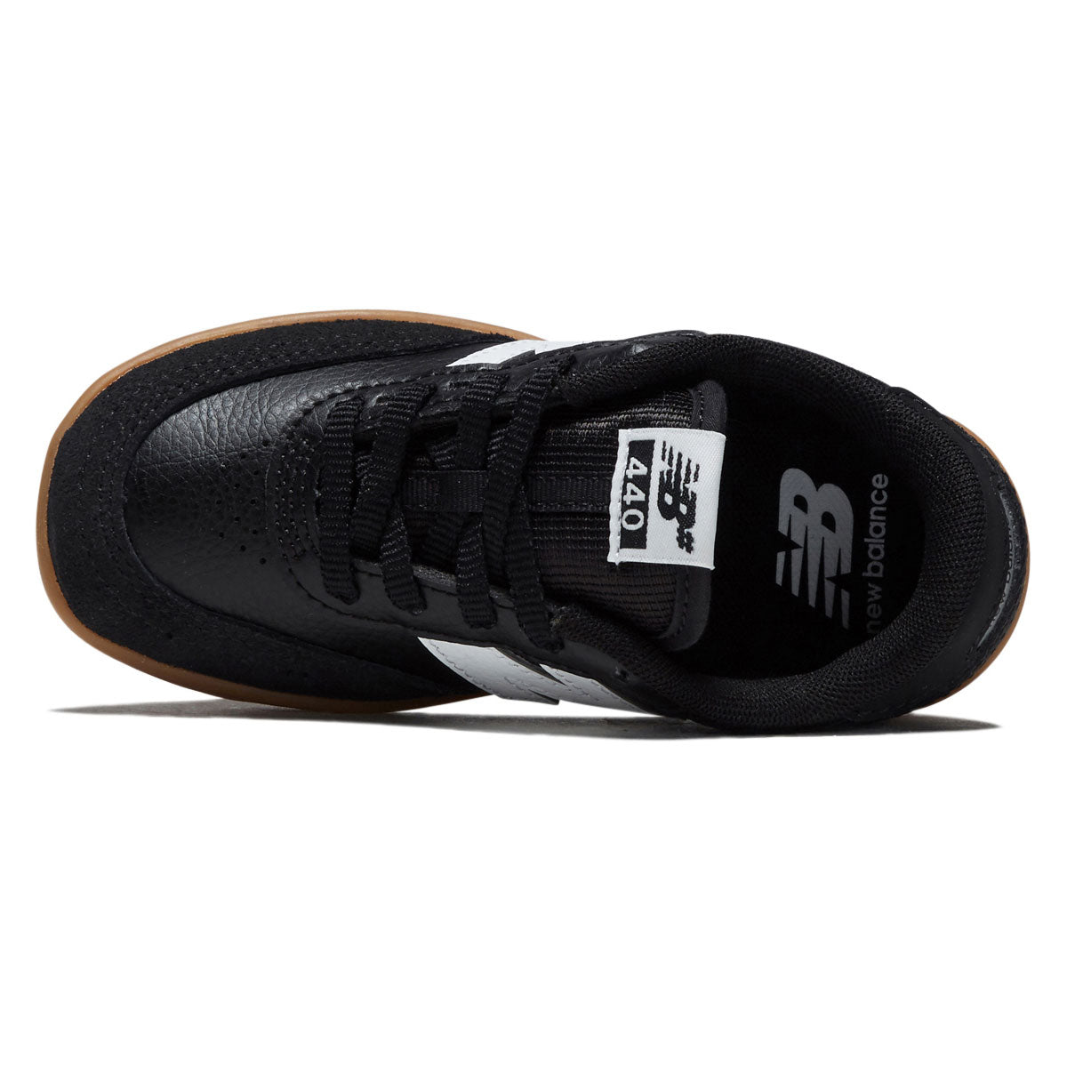 New Balance Youth 440 V2 Shoes - Black/Gum image 3