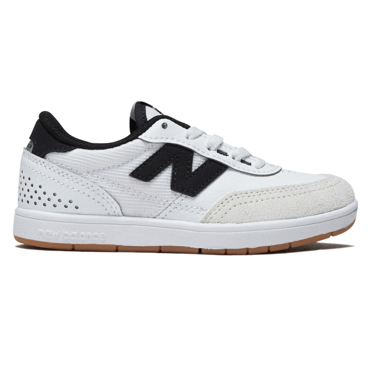 New Balance Youth 440 V2 Shoes - Sea Salt/White/Black image 1