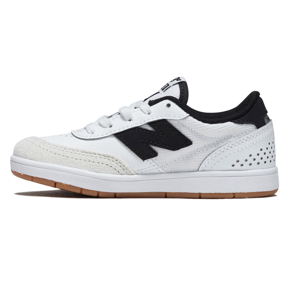 New Balance Youth 440 V2 Shoes - Sea Salt/White/Black image 2