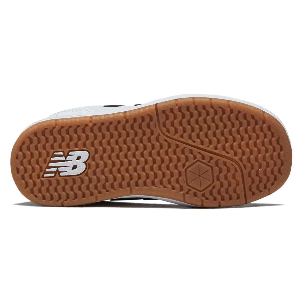 New Balance Youth 440 V2 Shoes - Sea Salt/White/Black image 4