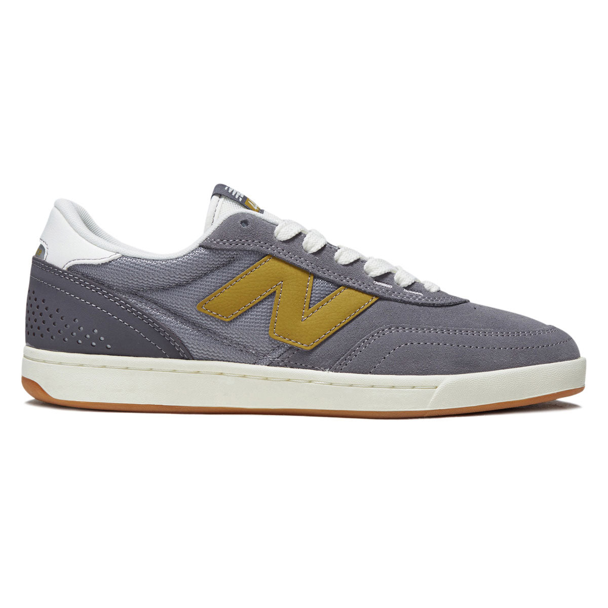 New Balance 440 V2 Wide Shoes - Grey/Olive image 1
