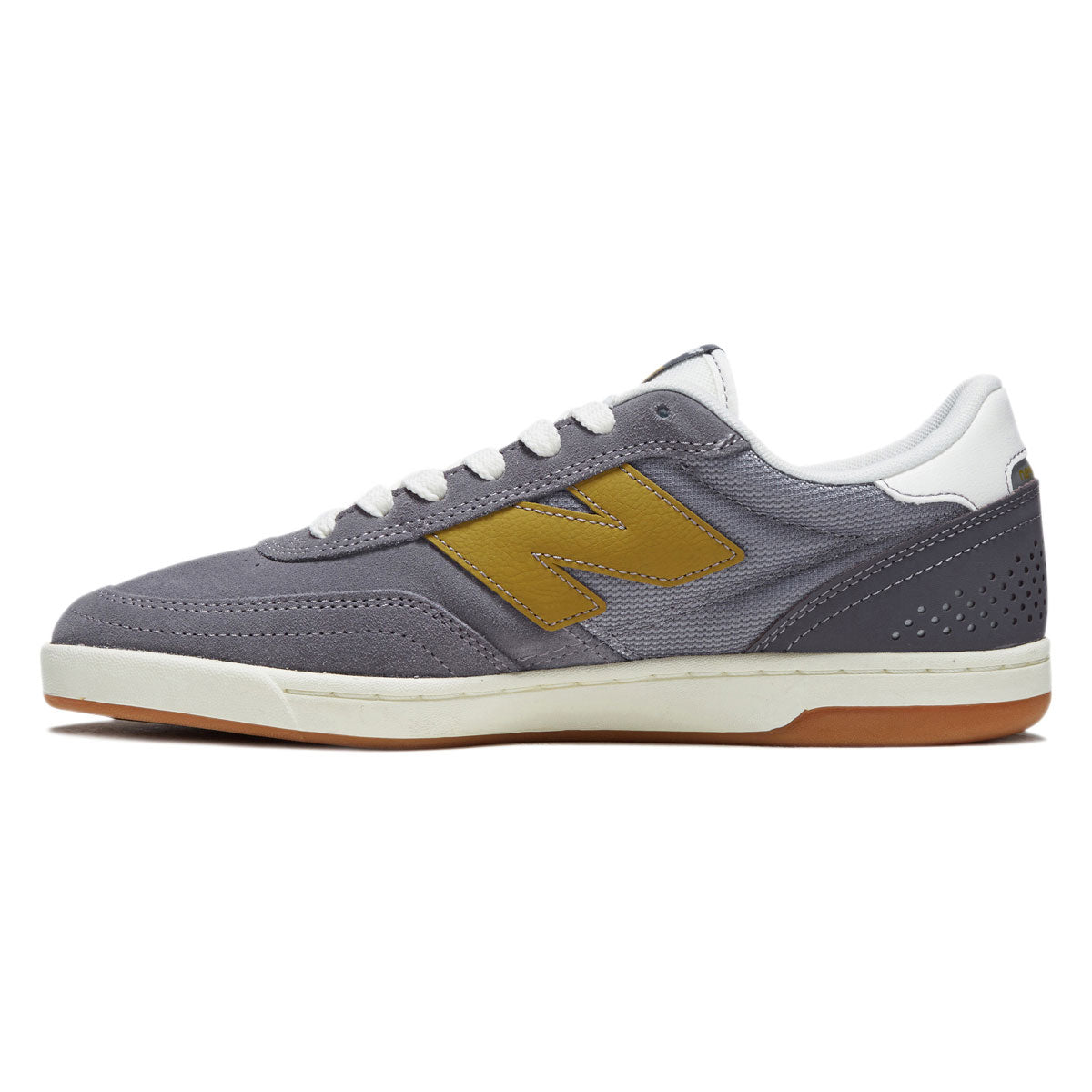 New Balance 440 V2 Wide Shoes - Grey/Olive image 2