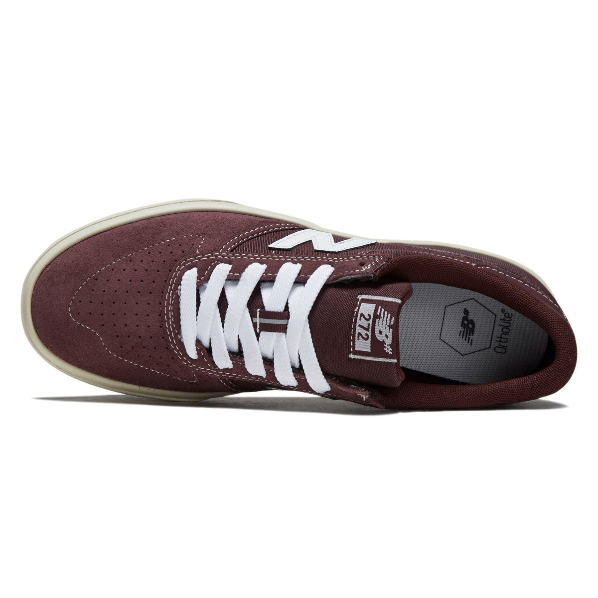 New Balance 272 Shoes - Burgundy/White 2026 image 3