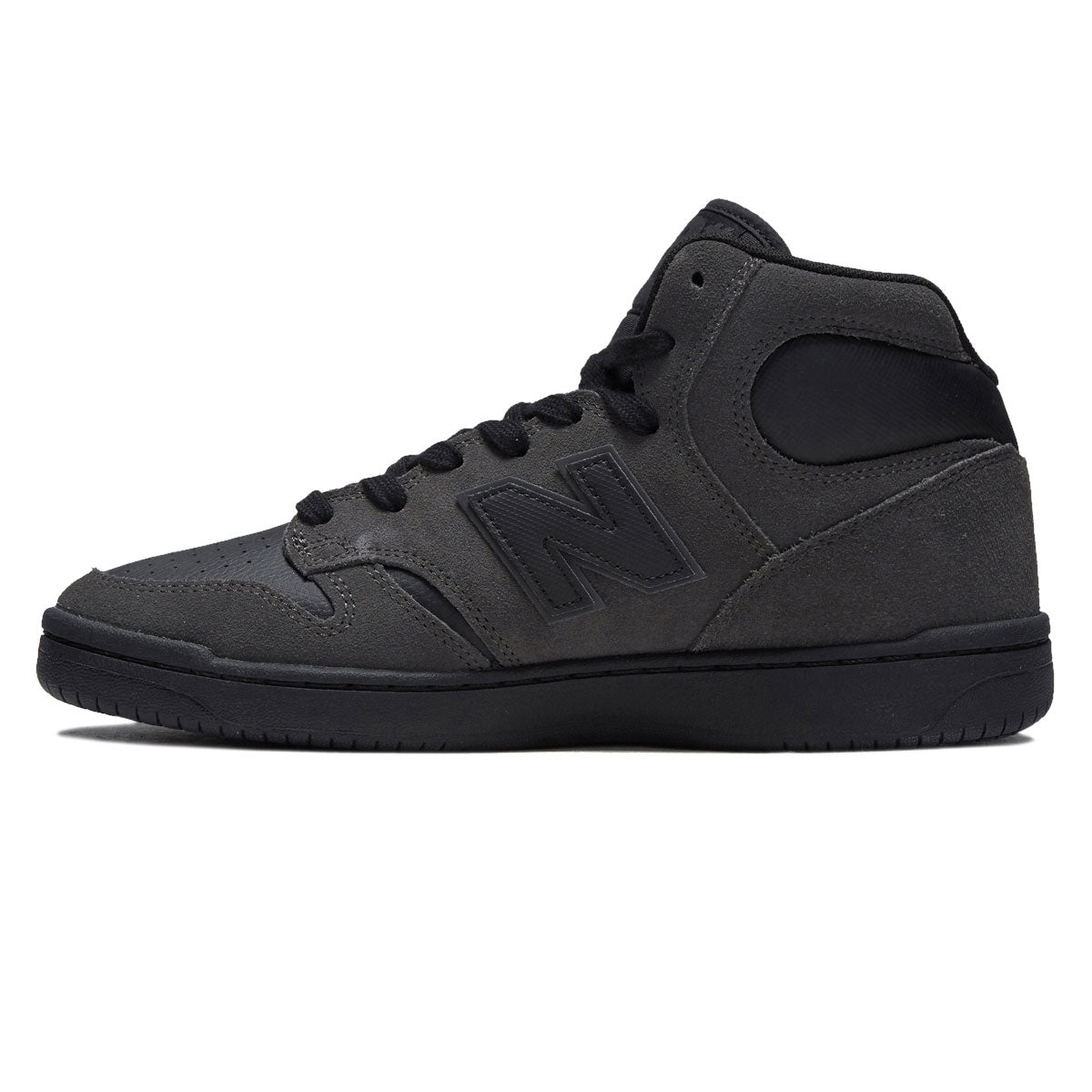 New Balance 480 Hi Shoes - Charcoal/Black image 2