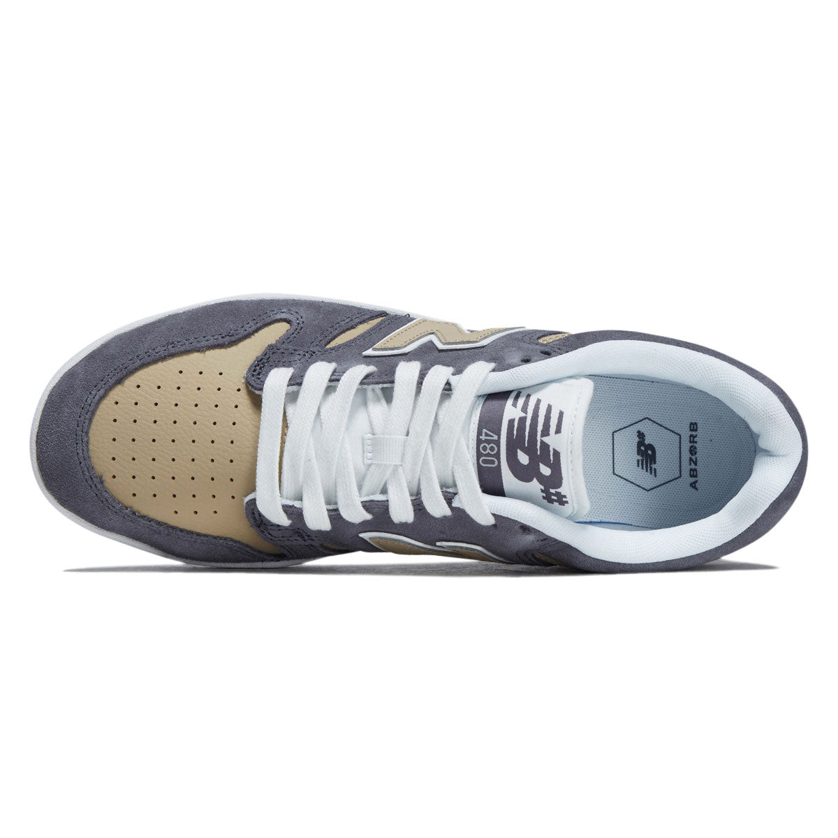 New Balance 480 Shoes - Meteorite image 3