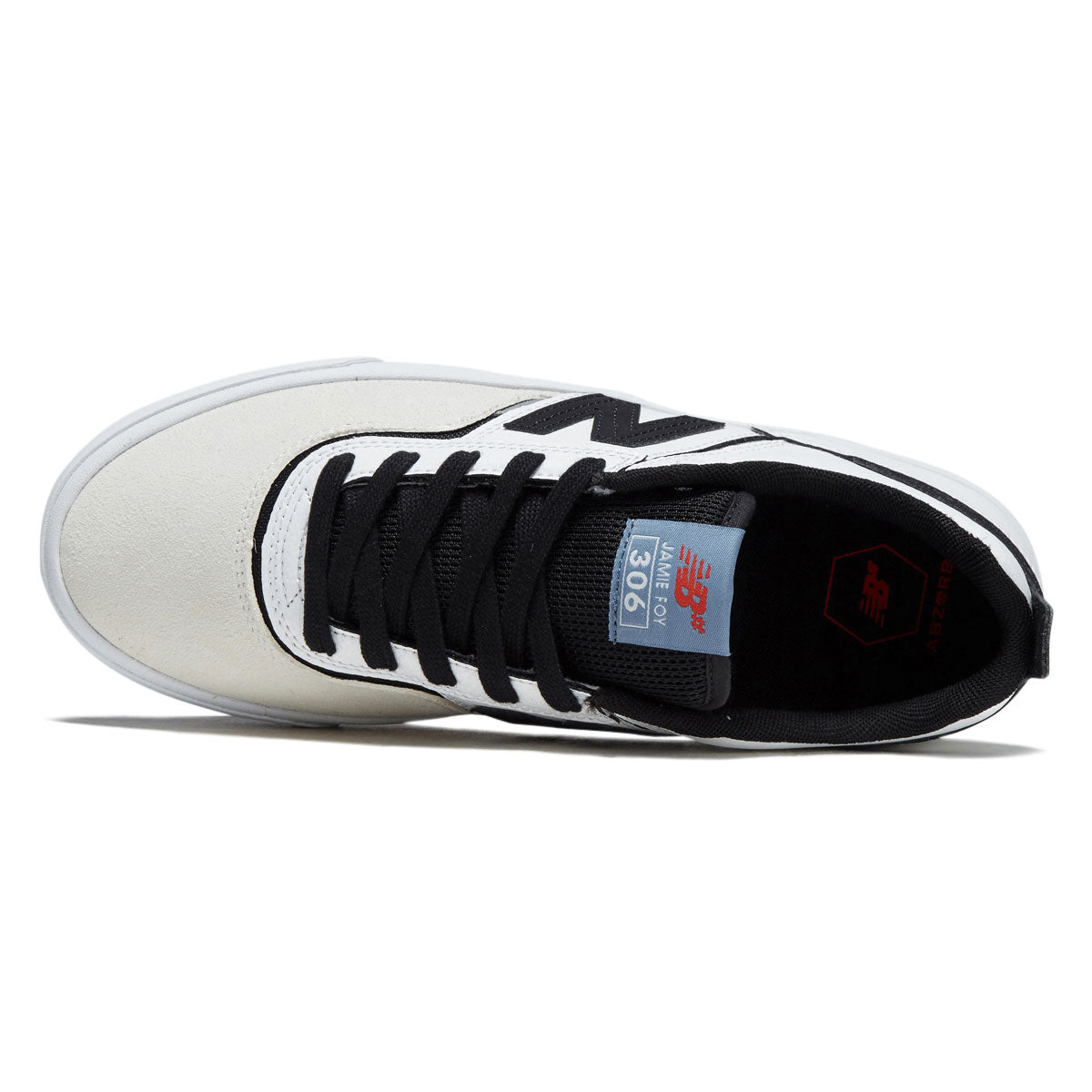 New Balance 306 Foy Shoes - White/Black image 3