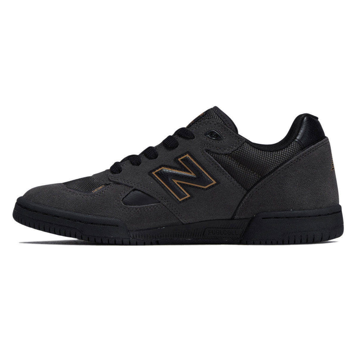 New Balance x Atlantic Drift 600 Tom Knox Shoes - Black Cement image 2