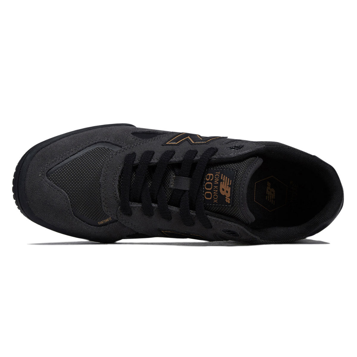 New Balance x Atlantic Drift 600 Tom Knox Shoes - Black Cement image 3