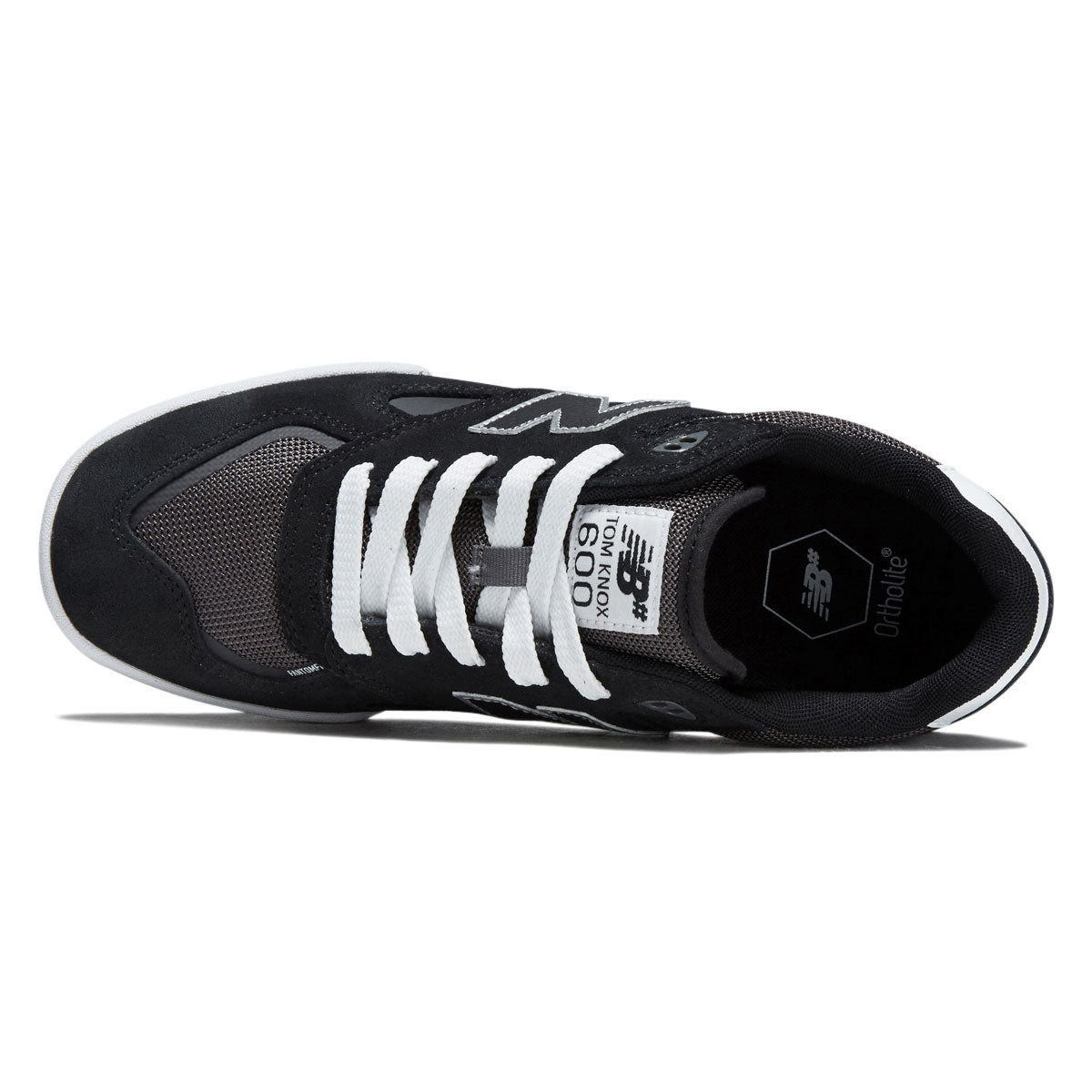 New Balance x Atlantic Drift 600 Tom Knox Shoes - Black/Grey image 3