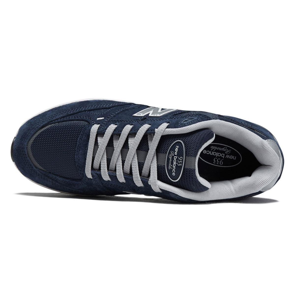 New Balance Andrew Reynolds 933 Wide Shoes - Navy/White image 3