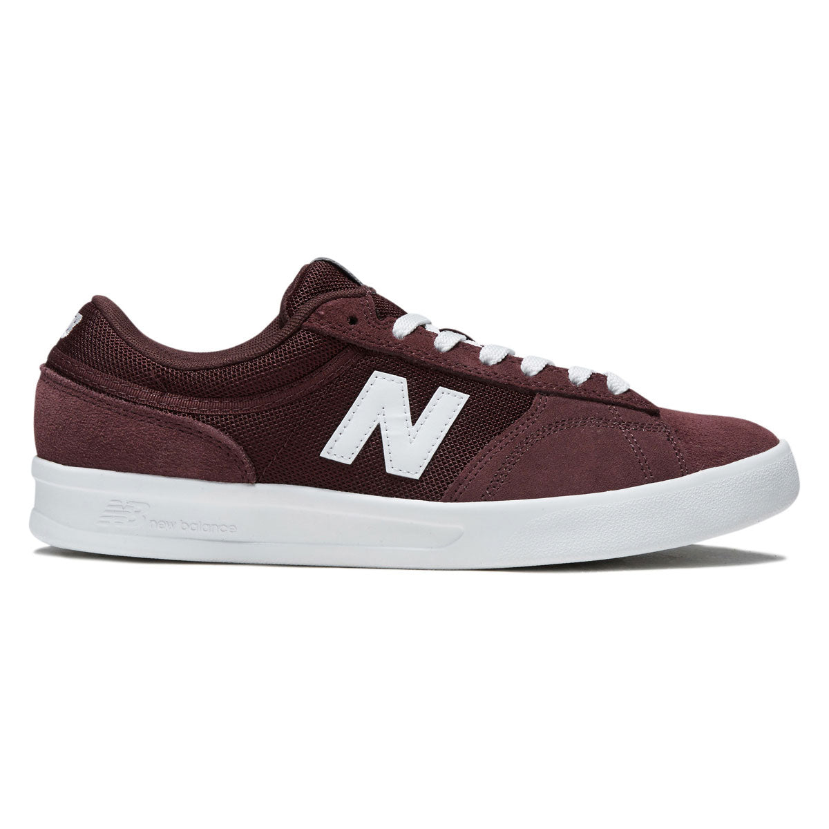 New Balance 430 Shoes - Burgundy/White image 1