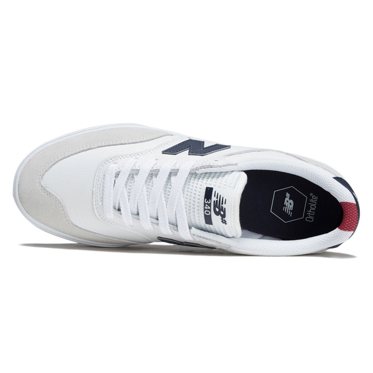 New Balance 340 Shoes - White/Navy image 3
