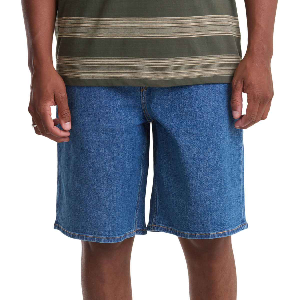 Volcom Billow Denim 22 Shorts - Bold Blue image 2