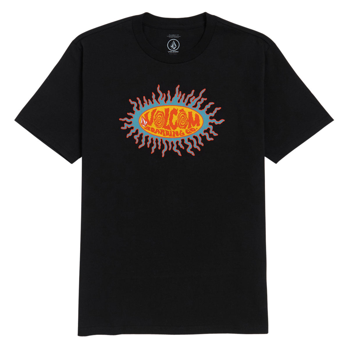 Volcom Live Wire T-Shirt - Black image 1
