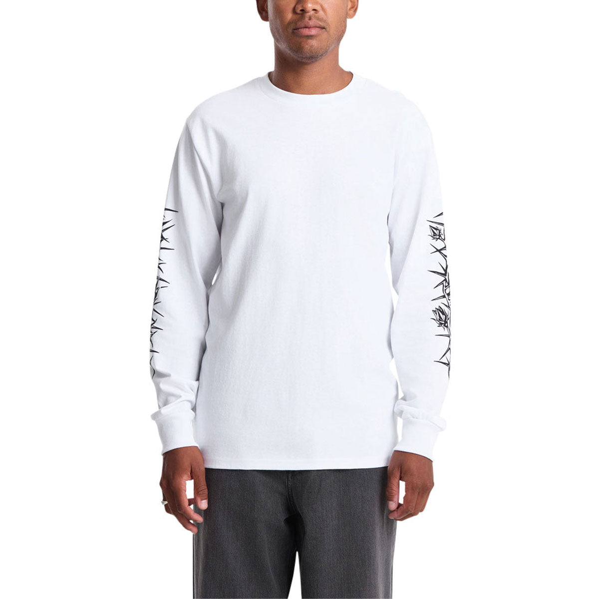 Volcom Die By The Stone Long Sleeve T-Shirt - White image 2