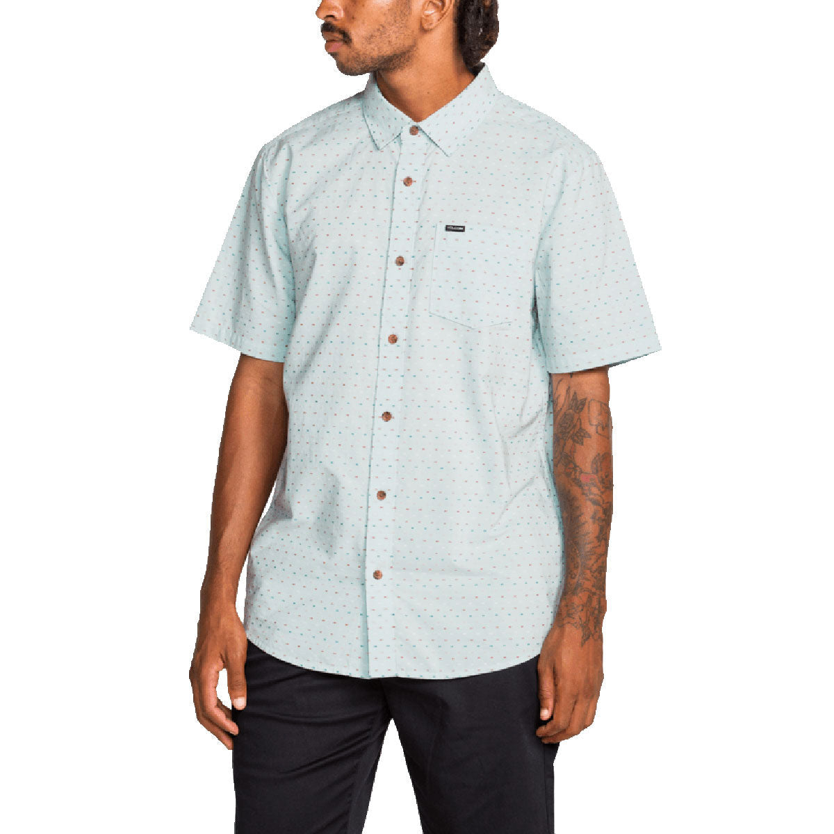 Volcom Bankstone II Shirt - Blue image 1