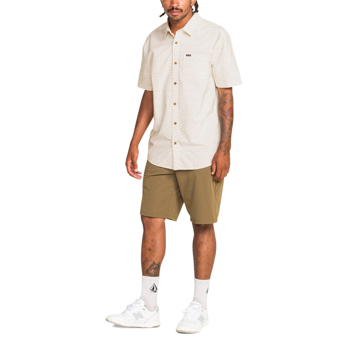 Volcom Bankstone II Shirt - Dirty White image 5