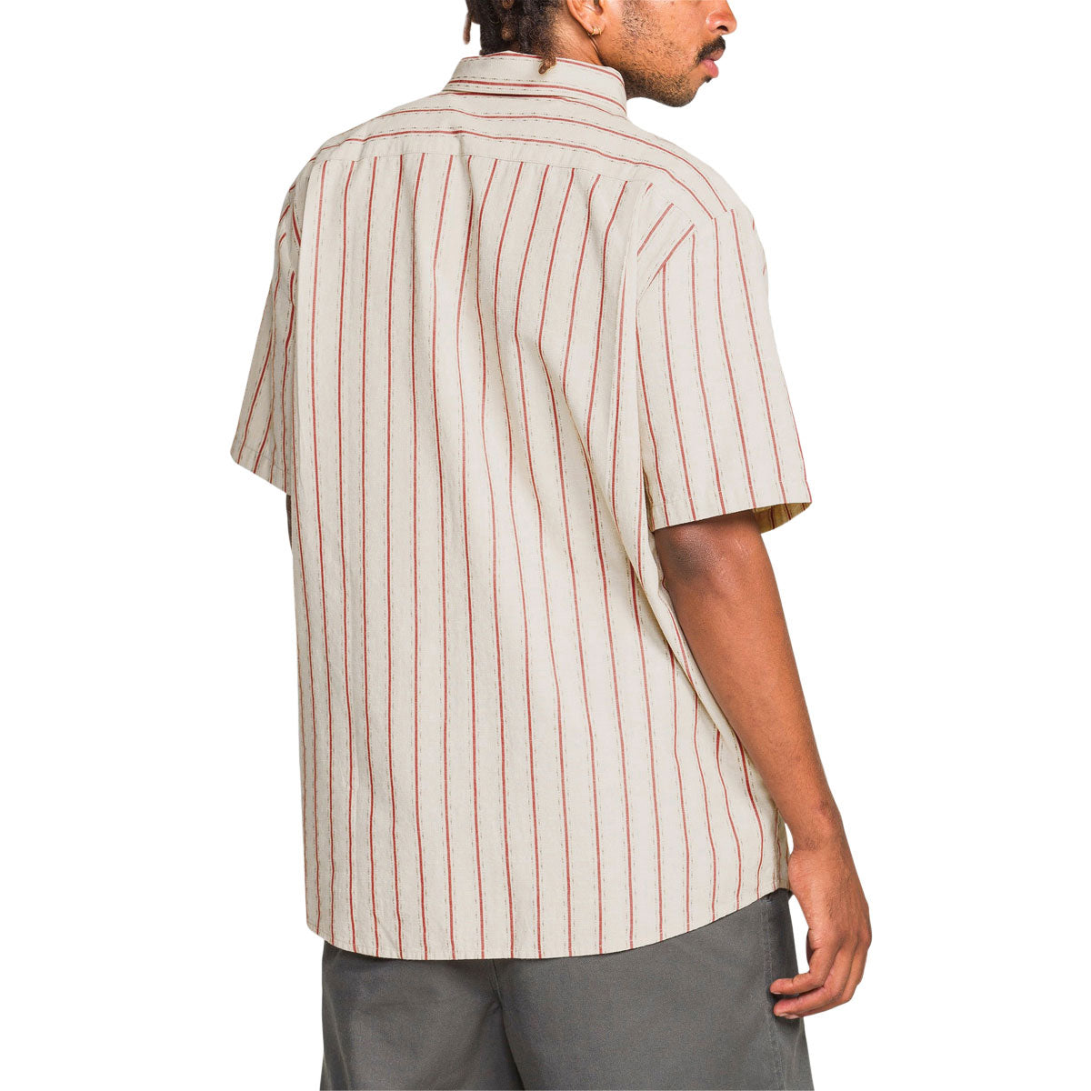 Volcom Sato Stripe Shirt - Stone image 2