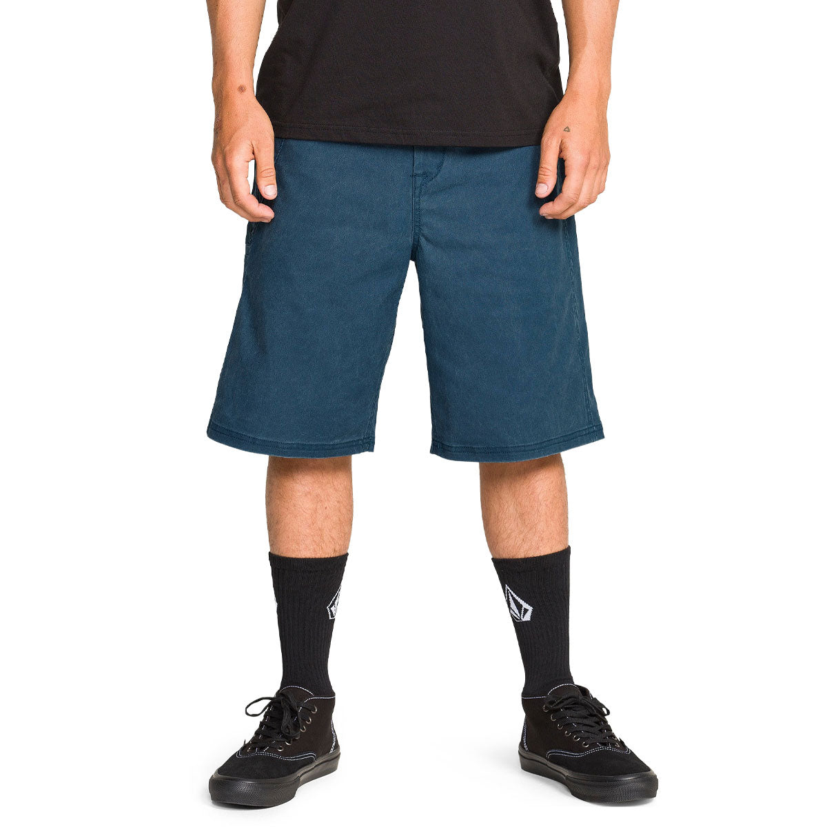 Volcom Dialed 22 Relaxed Work Shorts - Midnight Blue image 3