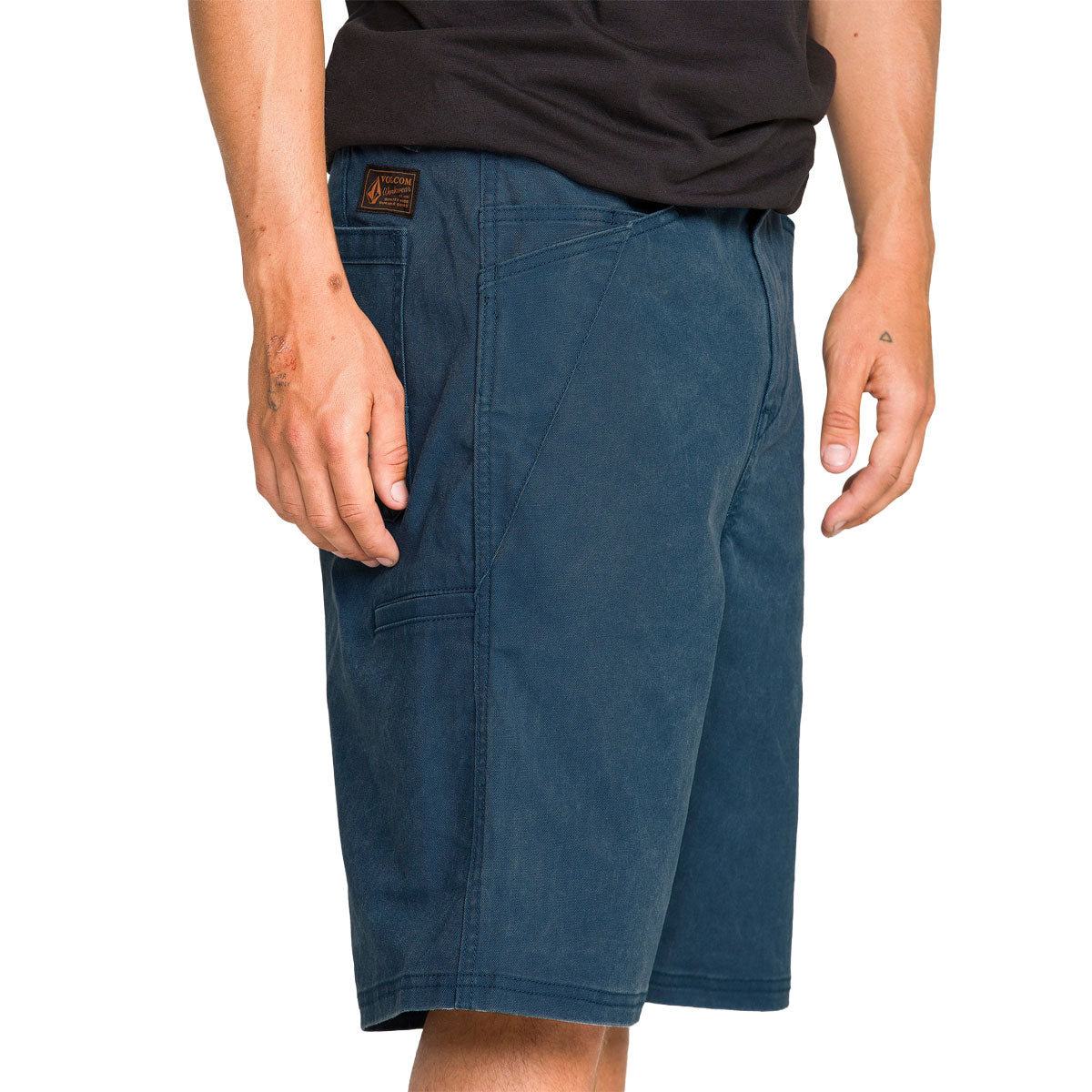 Volcom Dialed 22 Relaxed Work Shorts - Midnight Blue image 5