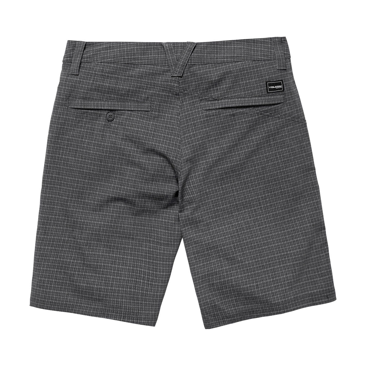 Volcom Mix Frickin Cross Shred 20 Shorts - Black Plaid image 2