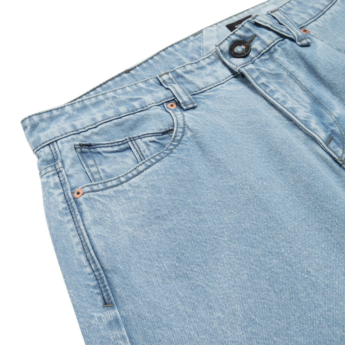 Volcom Solver Denim Jeans - Pale Aqua image 3