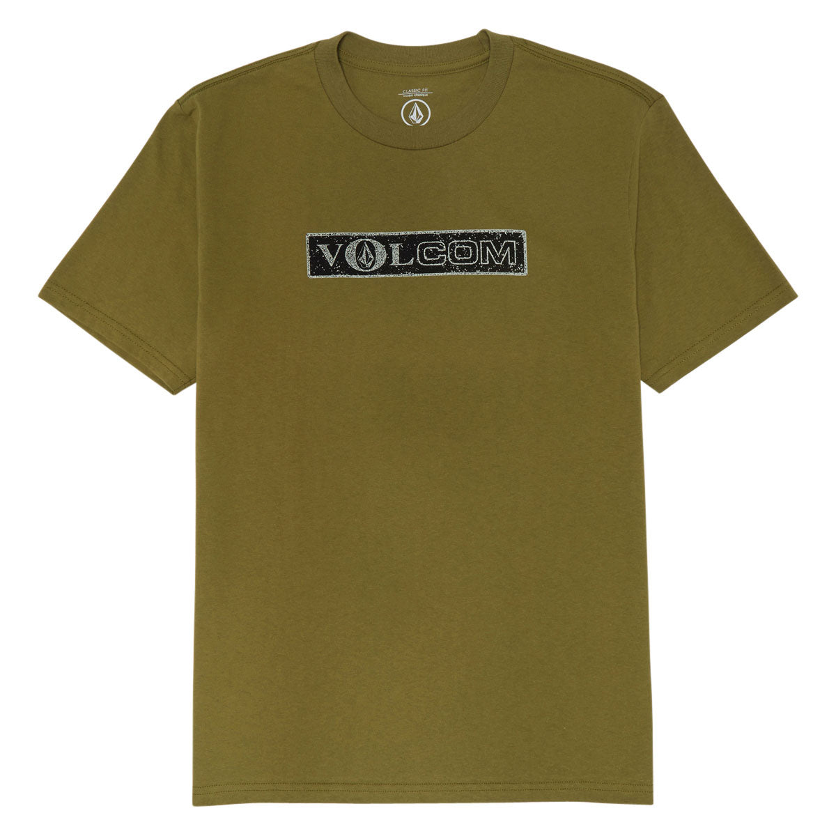 Volcom Dual Euro T-Shirt - Olive image 1