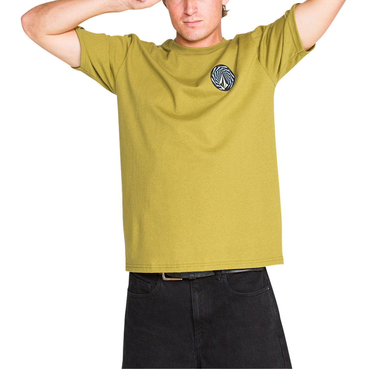 Volcom Dirty Work T-Shirt - Olive image 3