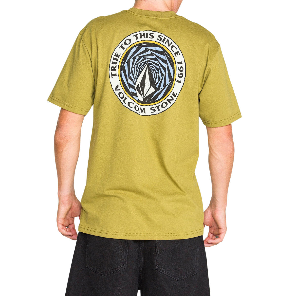 Volcom Dirty Work T-Shirt - Olive image 4