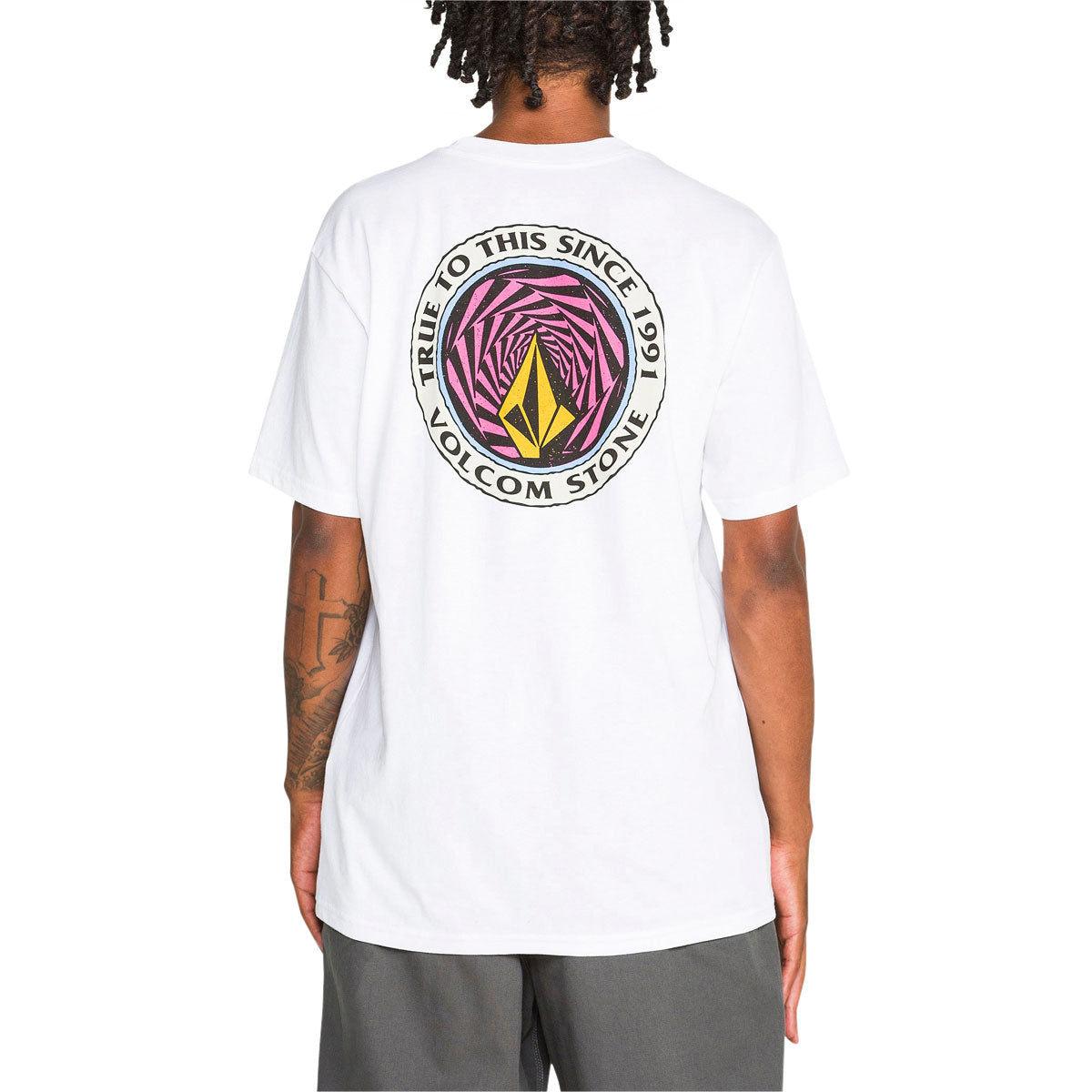 Volcom Dirty Work T-Shirt - White image 4