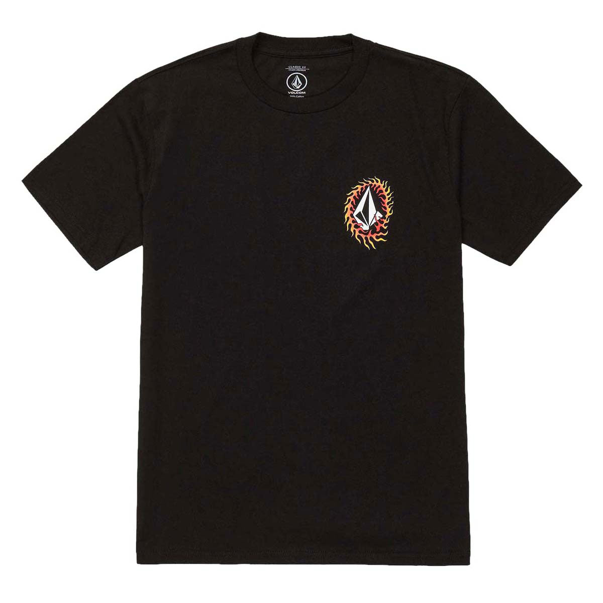 Volcom Ringafire T-Shirt - Black image 2