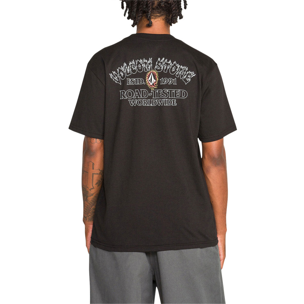 Volcom Ringafire T-Shirt - Black image 4