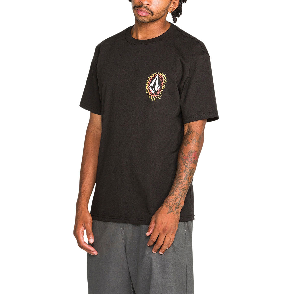 Volcom Ringafire T-Shirt - Black image 5