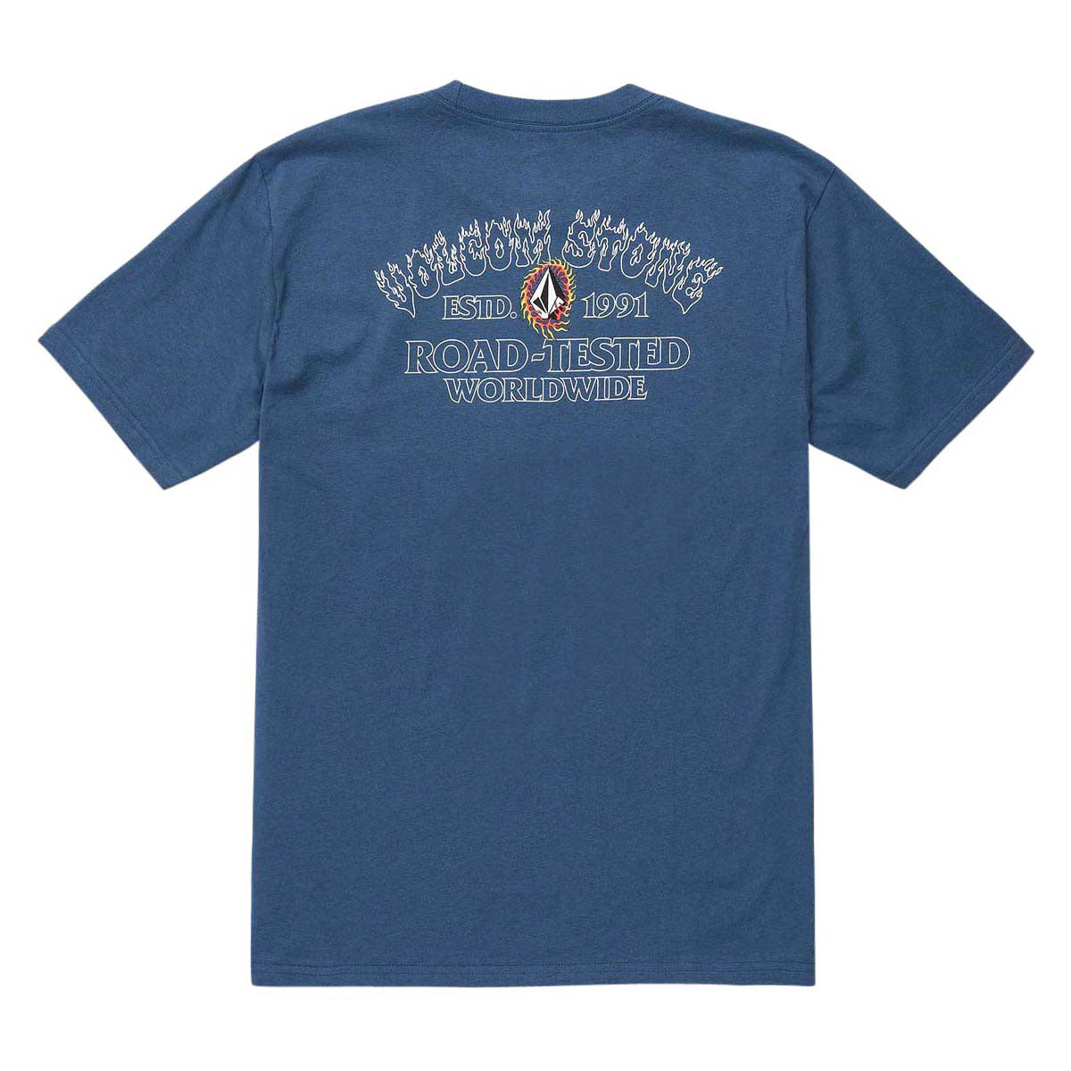 Volcom Ringafire T-Shirt - Light Navy image 1