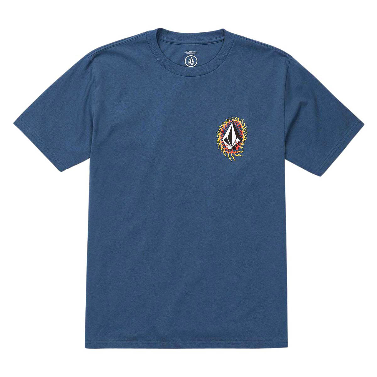 Volcom Ringafire T-Shirt - Light Navy image 2
