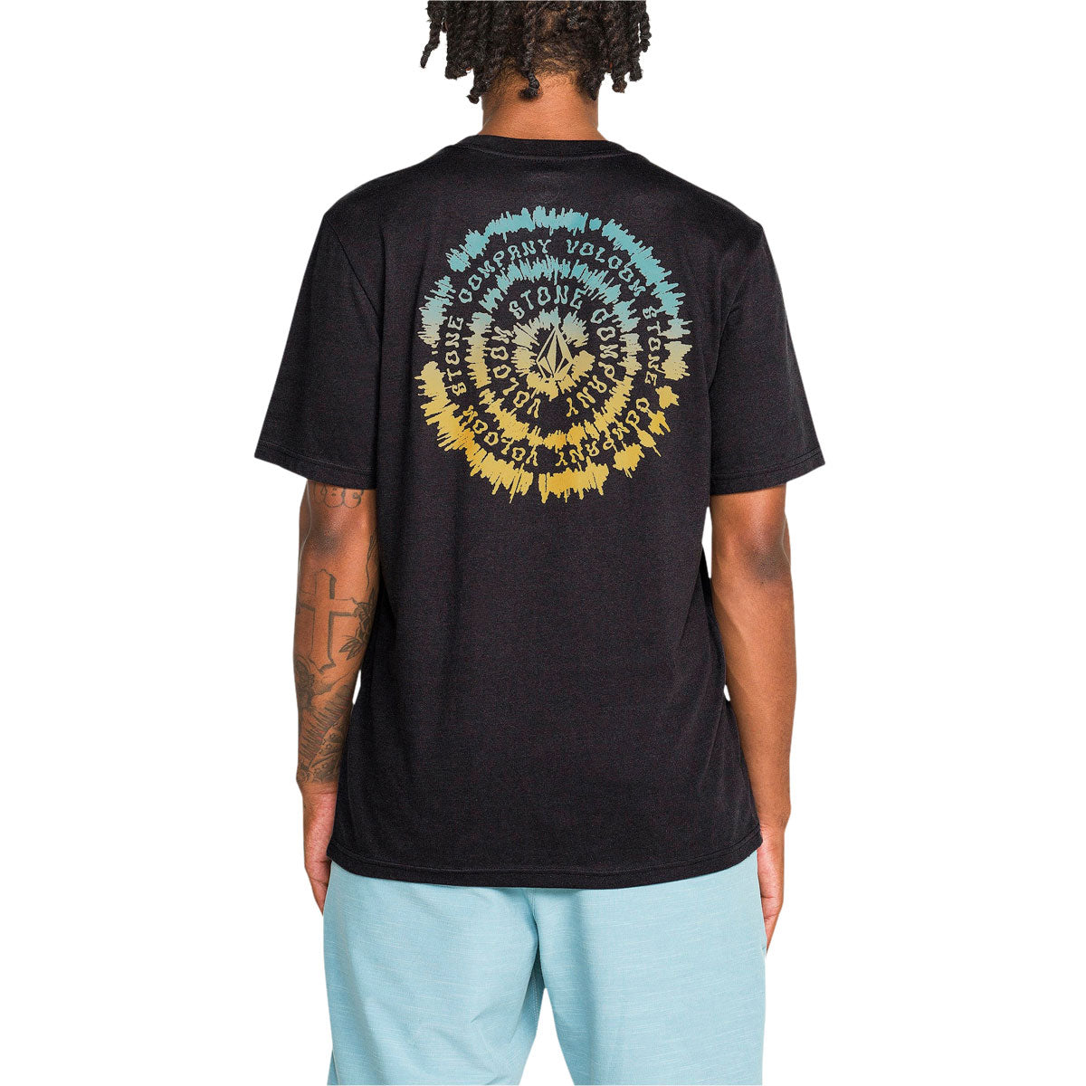 Volcom Still Spiraling T-Shirt - Washed Black Heather image 4
