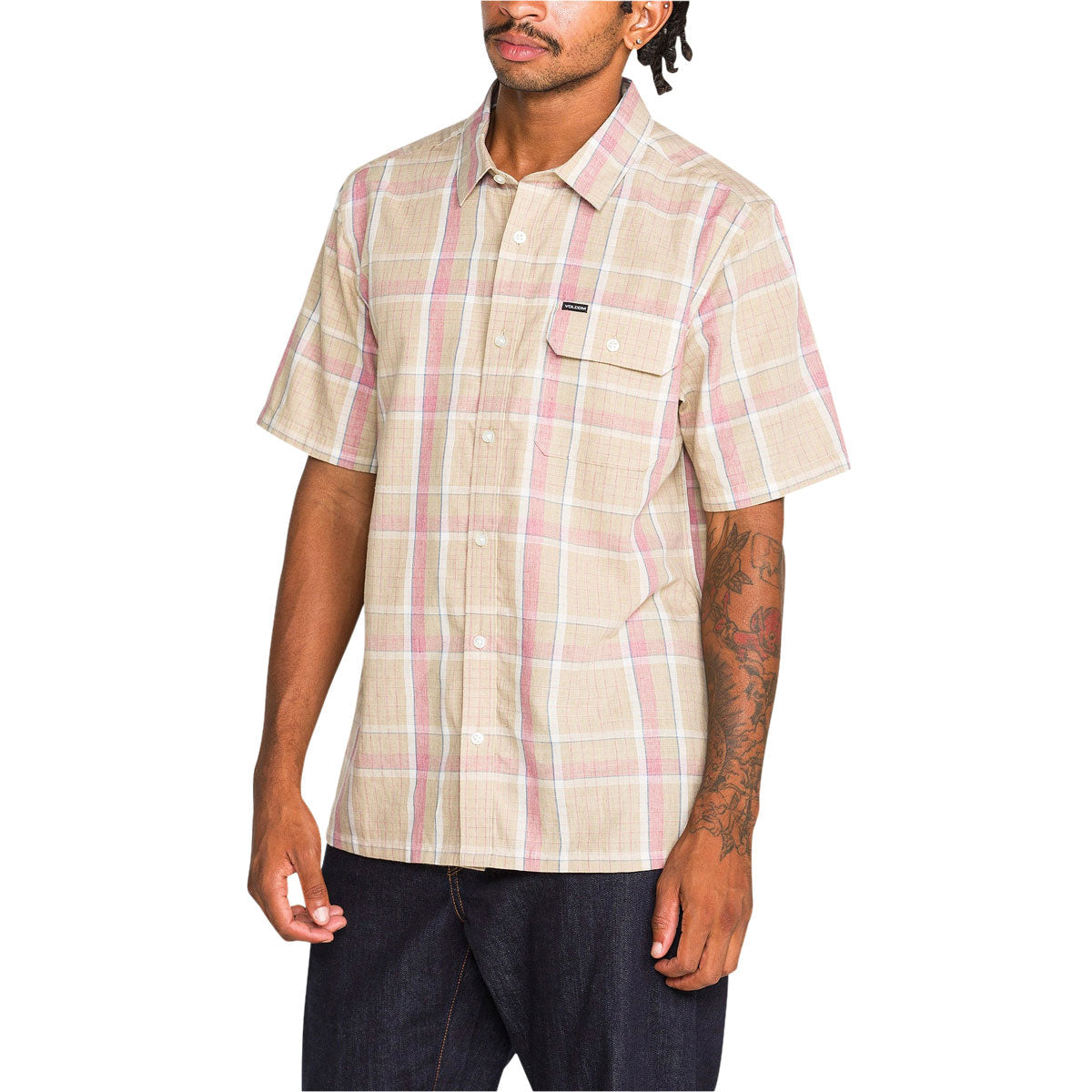 Volcom Ledges Shirt - Stone image 3