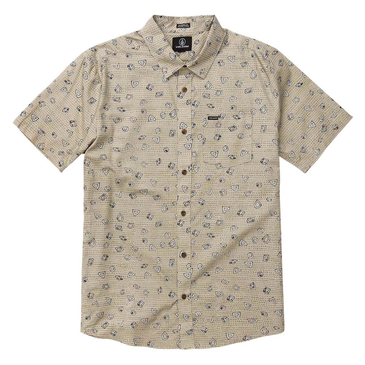 Volcom Scaler Stone Shirt - Light Khaki image 1