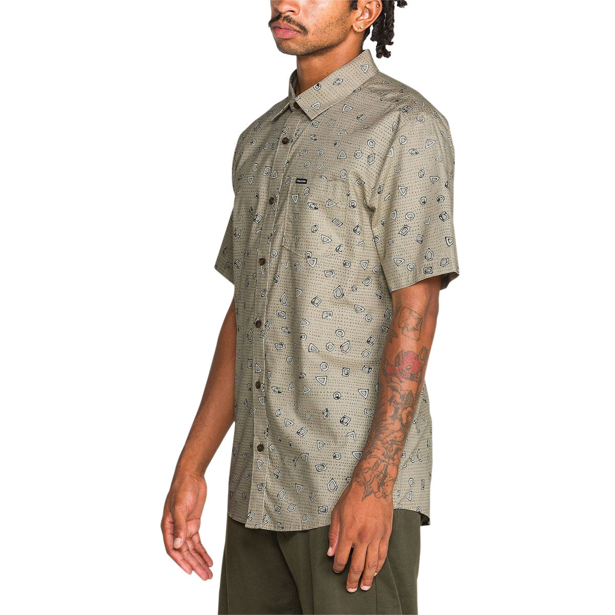 Volcom Scaler Stone Shirt - Light Khaki image 2